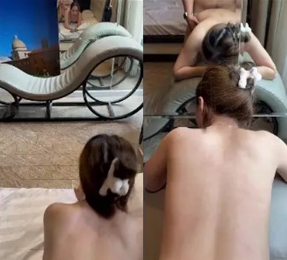 sex clip Em sinh viên chiều bạn trai đụ trước kính cửa sổ bất ngờ